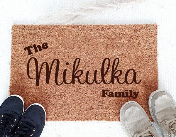 Fußmatte personalisiert - "The-Family"